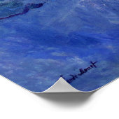 クロード・モネ・ウォーター・リリー ポスター (角)