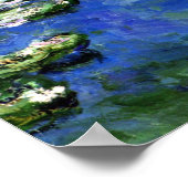クロード・モネ・ウォーター・リリー ポスター (角)