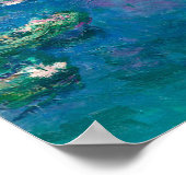 クロード・モネ・ウォーター・リリー ポスター (角)