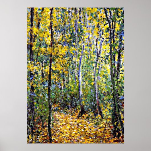 クロード・モネ – ウッドレーン， ポスター (正面)