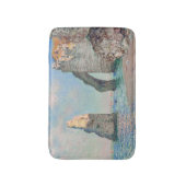 クロード・モネ - エトルタの崖 バスマット (正面縦)