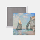 クロード・モネ - エトルタの崖 マグネット (正面/裏面)