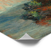 クロード・モネ・エルサレム・アーティチョーク花オールドアート ポスター (角)