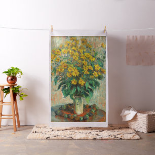 クロード・モネ – エルサレム・アーティチョーク花 ファブリック