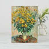 クロード・モネ – エルサレム・アーティチョーク花 招待状 (スタンド正面)