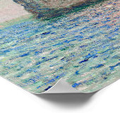 クロード・モネ – エレットの崖 ポスター (角)