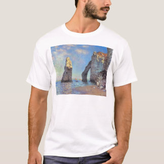 クロード・モネ//エレットの崖 Tシャツ