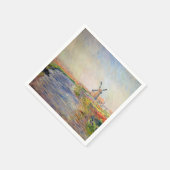 クロード・モネ - オランダのチューリップ畑 スタンダードカクテルナプキン (角)