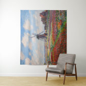 クロード・モネ – オランダのチューリップ畑 タペストリー (インサイチュ)