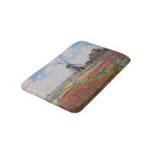 クロード・モネ – オランダのチューリップ畑 バスマット (アングル)