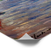 クロード・モネ – オランダのチューリップ畑 ポスター (角)