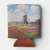 クロード・モネ – オランダのチューリップ畑 缶クーラー (裏面)