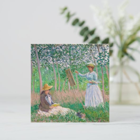クロード・モネ – ガーデンの画家 シーズンカード (スタンド正面)