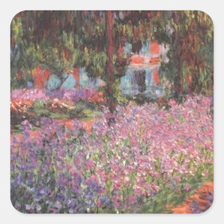 クロード・モネ//ガーデンat Giverny スクエアシール