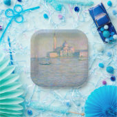 クロード・モネ – サン・ジョルジョ・マッジョーレ教会 ペーパープレート (パーティー)