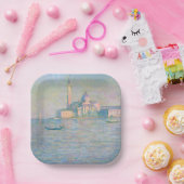 クロード・モネ – サン・ジョルジョ・マッジョーレ教会 ペーパープレート (パーティー)