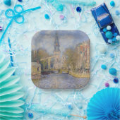 クロード・モネ – ザアンダム近郊のウィンドミルズ ペーパープレート (パーティー)