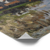 クロード・モネ – ザアンダム近郊のウィンドミルズ ポスター (角)