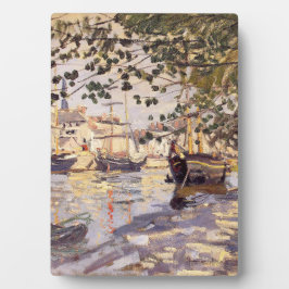 クロード・モネ。ザセーヌアットルーアン フォトプラーク