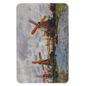 クロード・モネ - ザンダムの風車 マグネット (縦)