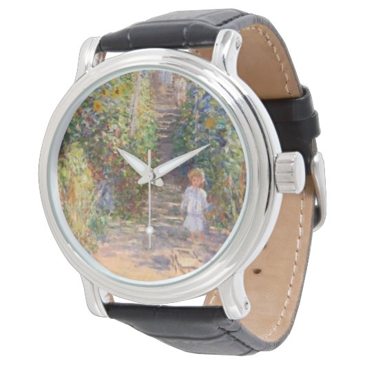 クロード・モネ・ザ・アーティストの庭の運命の贈り物 腕時計 (アングル)