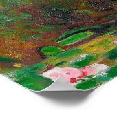 クロード・モネ・ザ・ウォーター・リリー・ポスター ポスター (角)