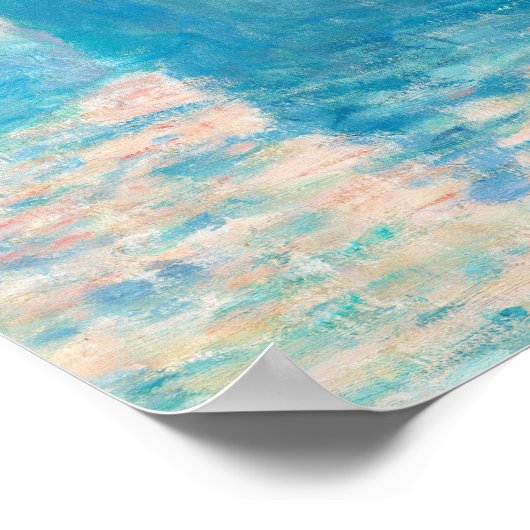 クロード・モネ・ザ・ハウス・オブ・コンペラメント、サンセットアート ポスター (角)