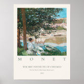 クロード・モネ・ザ・バンク・オブ・ザ・セーヌ・ベヌコート ポスター (正面)