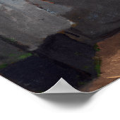 クロード・モネ・ザ・レッド・カーチーフ ポスター (角)