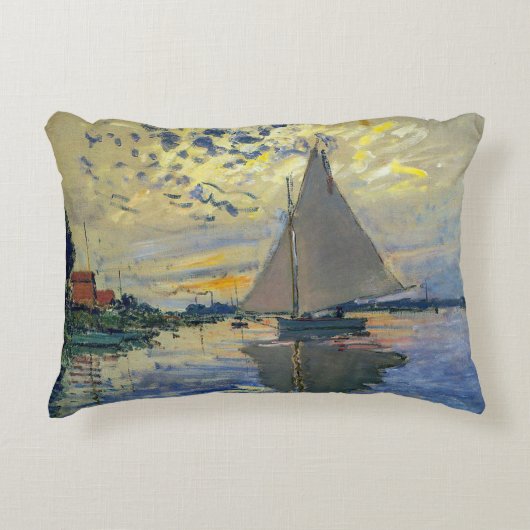 クロード・モネ – シルボートアットルプティ – ジュネビリエ アクセントクッション (正面)