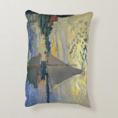 クロード・モネ – シルボートアットルプティ – ジュネビリエ アクセントクッション (裏面(縦))