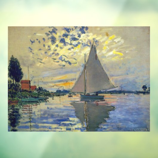 クロード・モネ – シルボートアットルプティ – ジュネビリエ ウィンドウサイン (シート3)