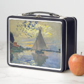 クロード・モネ – シルボートアットルプティ – ジュネビリエ メタルランチボックス (インサイチュ)