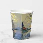 クロード・モネ – シルボートアットルプティ – ジュネビリエ 紙コップ (右)