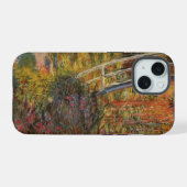 クロード・モネ ジブリニー日本橋の芸術 iPhone 15ケース (裏面横)