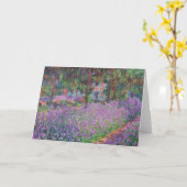 クロード·モネ|ジヴァニーのアーティストガーデン カード (黄色い花)