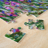 クロード・モネ：ジヴェルニーのアイリスガーデン ジグソーパズル (側面)