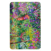 クロード・モネ:ジヴェルニーのアイリスガーデン マグネット (縦)