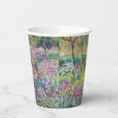 クロード・モネ - ジヴェルニーのアイリス園 紙コップ (左)