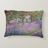 クロード・モネ – ジヴェルニーのアーティストガーデン アクセントクッション (裏面)