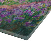 クロード・モネ – ジヴェルニーのアーティストガーデン カッティングボード (角)