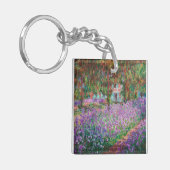 クロード・モネ – ジヴェルニーのアーティストガーデン キーホルダー (正面左)
