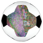 クロード・モネ – ジヴェルニーのアーティストガーデン サッカーボール (回転)