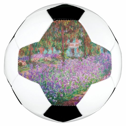クロード・モネ – ジヴェルニーのアーティストガーデン サッカーボール (正面)
