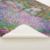 クロード・モネ – ジヴェルニーのアーティストガーデン シェルパブランケット (3/4)