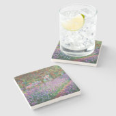 クロード・モネ – ジヴェルニーのアーティストガーデン ストーンコースター (横)