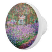 クロード・モネ – ジヴェルニーのアーティストガーデン セラミックノブ (右)