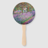 クロード・モネ – ジヴェルニーのアーティストガーデン ハンドファン (裏面)