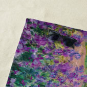 クロード・モネ – ジヴェルニーのアーティストガーデン ビーチタオル (インサイチュ)