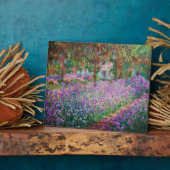 クロード・モネ – ジヴェルニーのアーティストガーデン フォトプラーク (側面)